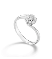 Ringe Golay Dame in Weißgold Diamante 0.08 Ct AM002D010 - AM002D010